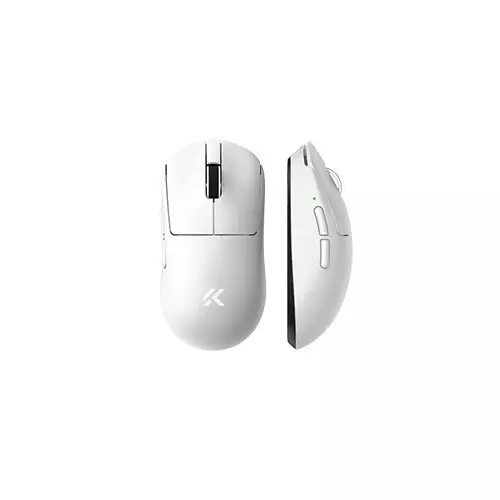 MCHOSE A7 V2 Pro Plus Lightweight Wireless Gaming Mouse White