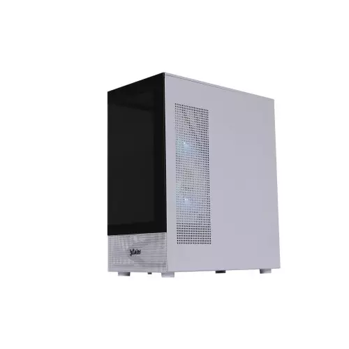 Virtu H50W Gold Gaming Case (White Black) - 2
