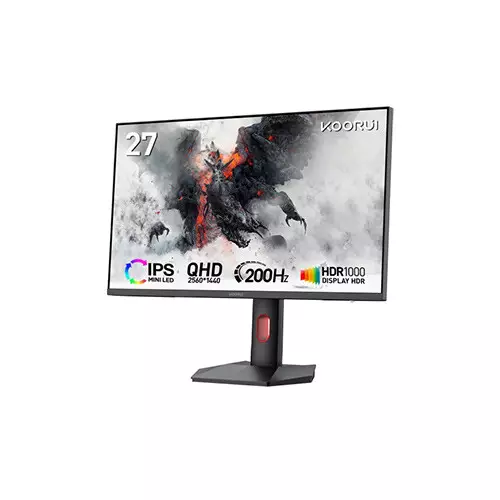 Koorui S2721PM 27 Inch QHD 200Hz Mini LED Gaming Monitor - 3