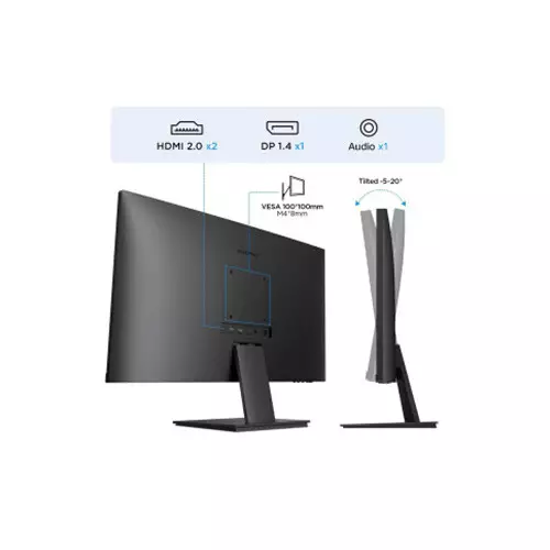 KOORUI N07 27-inch 4K UHD 60Hz IPS Business Monitor (Black) - 2