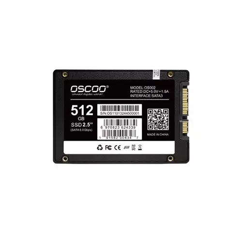 OSCOO SSD-001-BK 512GB SATA SSD (Black) - 2