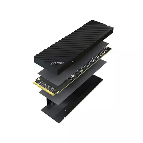 OSCOO ON1000PRO 1TB Gen4 M.2 NVME PCIE DRAM SSD - 2