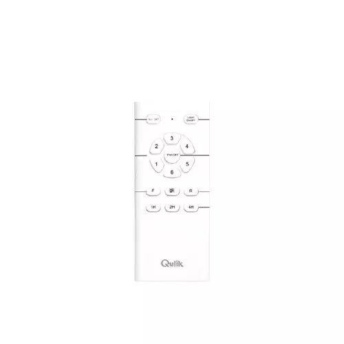 Qulik Falcon 53-inch Under-Light Pearl White Ceiling Fan - 1