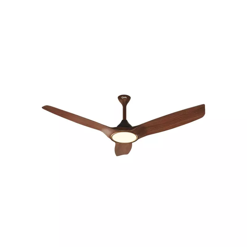 Qulik Aerovane 52 inch Decorative Under Light Ceiling Fan with Remote
