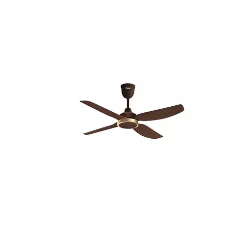 Qulik Windora 56 Inch Dark Wood Remote Control Silent Ceiling Fan