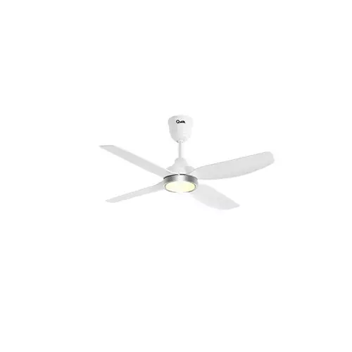 Qulik Windora 56 Inch Pearl White Ceiling Fan With Light