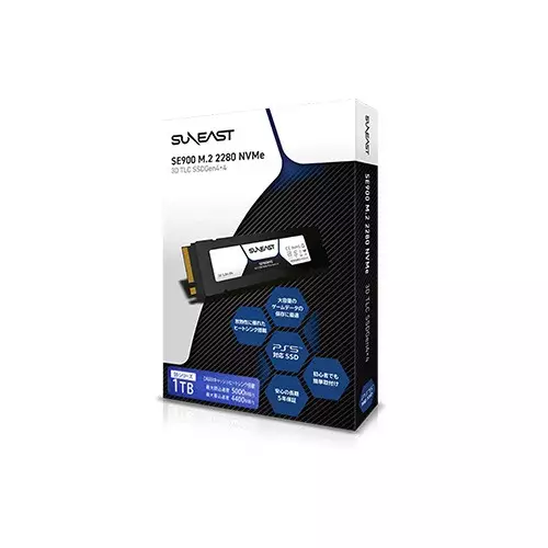 Suneast SE900 1TB M.2 NVME Gen 4 SSD - 2