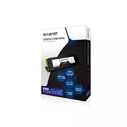 Suneast SE900 512GB M.2 NVME Gen 4 SSD - 2