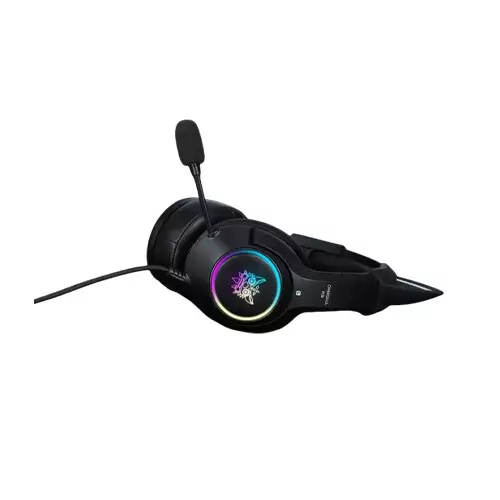 ONIKUMA K9 RGB Stereo Gaming Headset with Cat Ears (Black) - 2