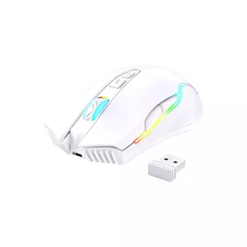 ONIKUMA CW905 3600 DPI 2.4G Wireless Rechargeable Gaming Mouse (White) - 1