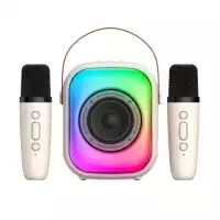 ONIKUMA L7 RGB Wireless Bluetooth Speaker (White)