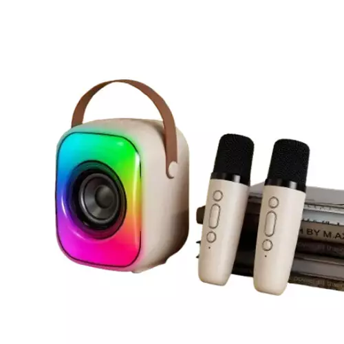 ONIKUMA L7 RGB Wireless Bluetooth Speaker (White) - 1
