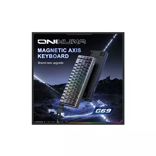 Onikuma G69 Wired RGB Gaming Mechanical Keyboard - 2