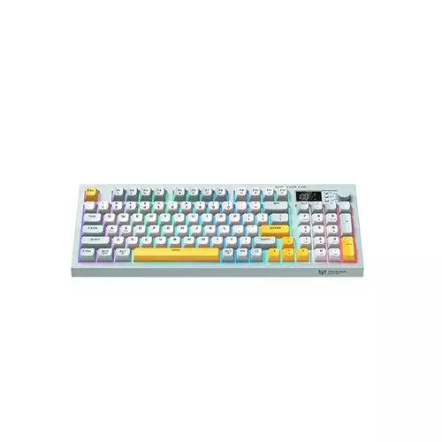 ONIKUMA G80 94 Keys Tri-Mode Keyboard with LCD Screen - 1