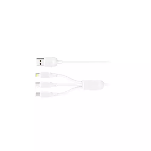 Foneng X80 100W 3-in-1 USB to USB-C Charging Cable - 1