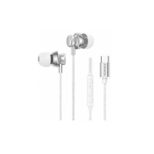 FONENG T67 Type-C Heavy Bass In-Ear Wired Earphone - 0