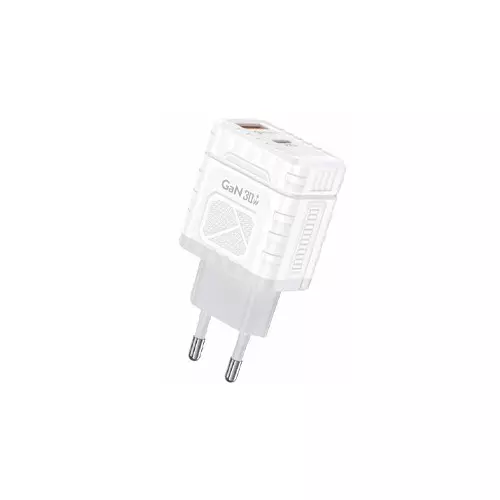 Foneng EU61 GaN 30W 2-Port Type - A & Type - C Charger - 1
