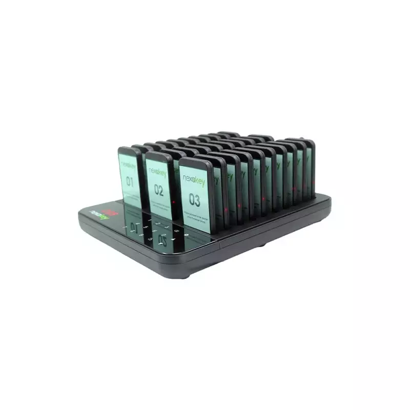 Nexakey NX-P30 30 Pager Wireless Restaurant Calling System - 1