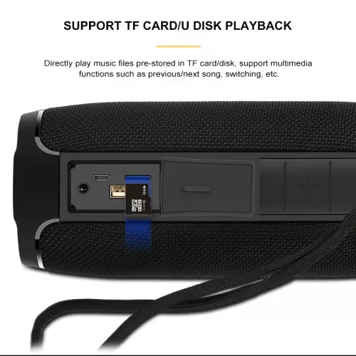 Wesdar K39 Portable Bluetooth Speaker - 2