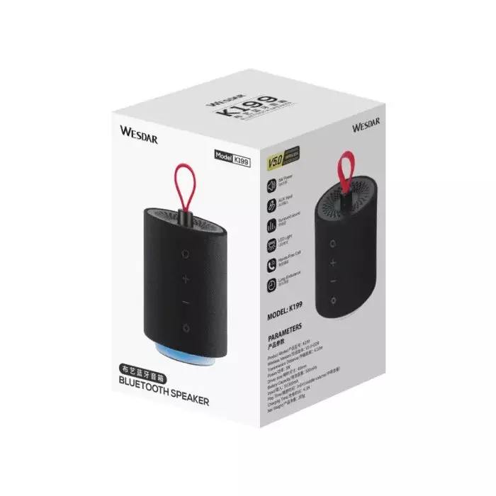 WESDAR K199 Waterproof Portable Speaker - 2