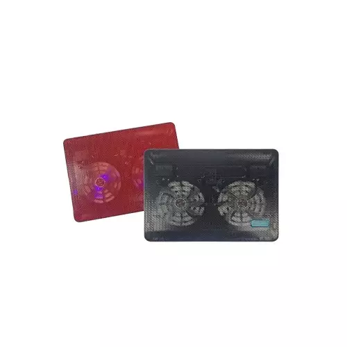 Mikuso NCP-064 Shiron-2 Dual Fan LED Laptop Cooling Pad - 1