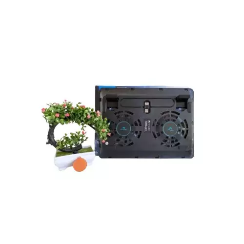 MIKUSO NCP-074 Hurricane-2 Dual Fan Laptop COOLER Cooling Pad - 4