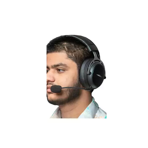 Ascend Air 7.1 channel Ultra lightweight Gaming Silver Headphone - 3