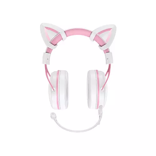 ONIKUMA X10 Pink Cat Ears Stereo Noise Cancellation Gaming Headset - 2