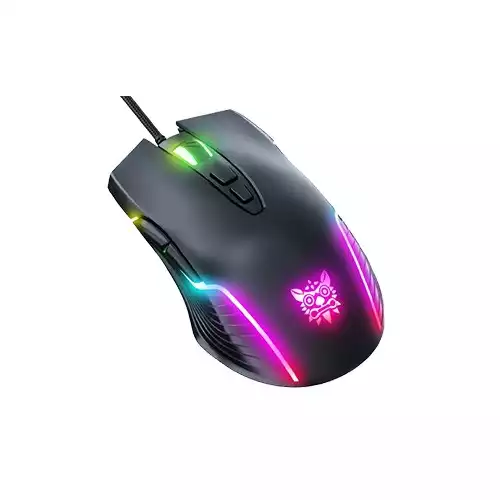 ONIKUMA CW905 6400 DPI Wired Gaming Mouse Black
