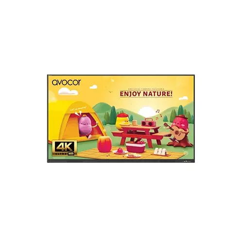 AVOCOR AVS-7510E S SERIES 75" 4K UHD 8GB RAM 64GB ROM Interactive Flat Panel Display