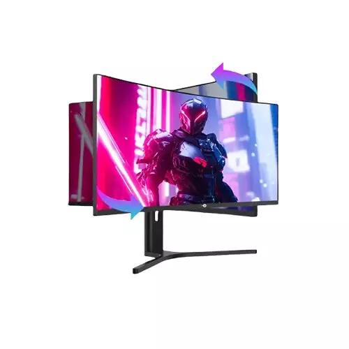 TITAN ARMY C34A1R 34-inch WQHD 165Hz MPRT VA Gaming Monitor - 1