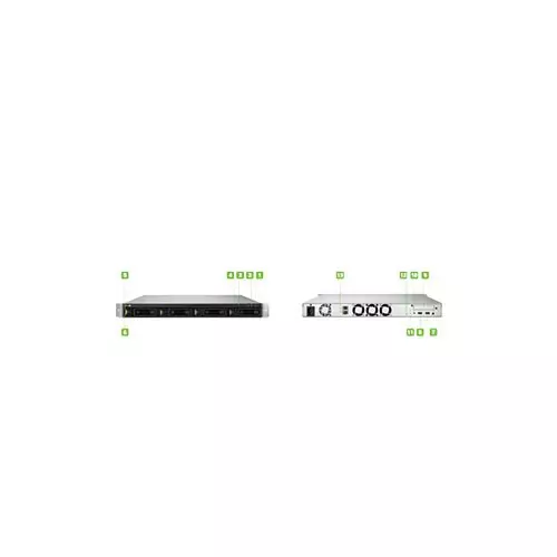 QSAN XN3004R 4-Bay Intel 64-bit Dual-Core NAS with Built-in 10GbE Option - 2