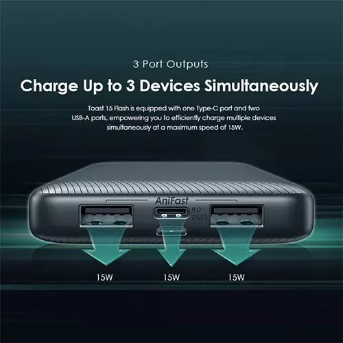Oraimo Traveler 15 Flash 20000mAh 15W Fast Charging Power Bank - 1