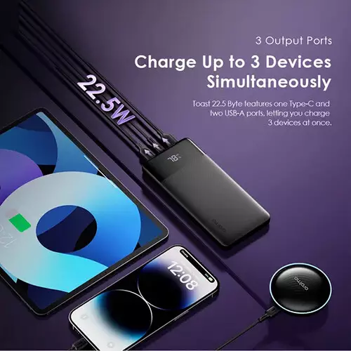 Oraimo Toast 22.5 Byte 10000mAh 22.5W Fast Charging Power Bank - 2