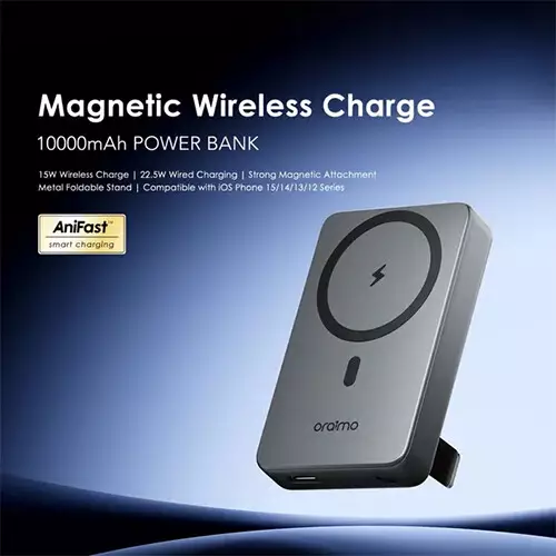 Oraimo MagPower 15 10000mAh 15W Wireless Power Bank - 0