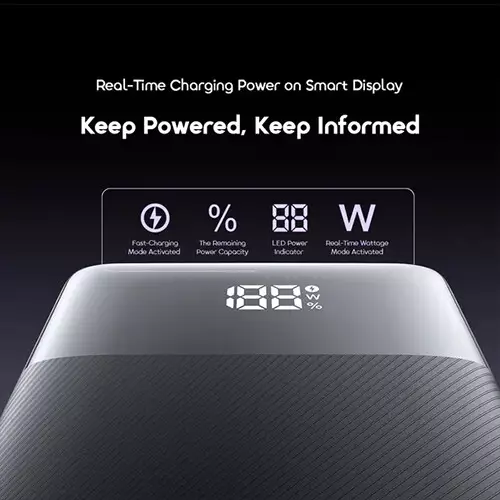 Oraimo PowerNova QF1 27000mAh 22.5W Fast Charging Power Bank - 3