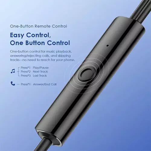Oraimo CONCH 2 Neo 3.5MM Wired In-Ear Earphone (Purple) - 2