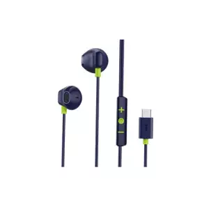 Oraimo Halo Airy Type-C Half In-ear Wired Earphone (Blue)