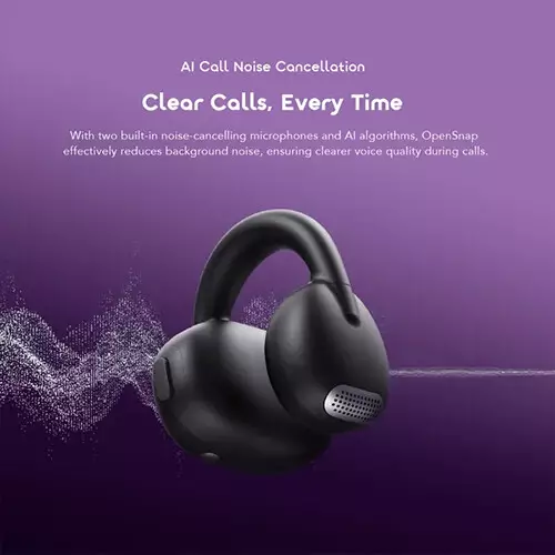 Oraimo OpenSnap Clip-On True Wireless Earbuds (Light Gold) - 0