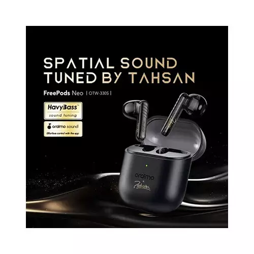 Oraimo FreePods Neo x Tahsan True Bluetooth Earbuds (Blue) - 1