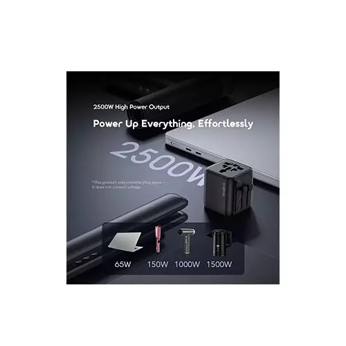 Oraimo OCW-T01 Universal Safety Charging Travel Adapter - 2