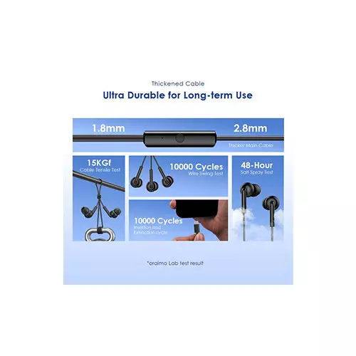 Oraimo CONCH 2C Type-C In-Ear Wired Earphone - 2