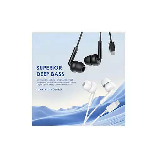 Oraimo CONCH 2C Type-C In-Ear Wired Earphone - 1