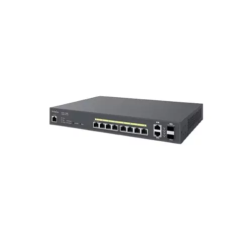 EnGenius ECS1112FP Cloud Managed 130W PoE+ 8 Port Gigabit Switch - 1