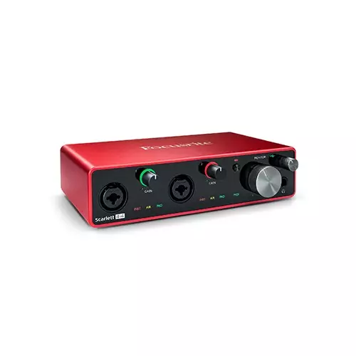 Focusrite Scarlett 4i4 3rd Gen USB Recording Interface - 1