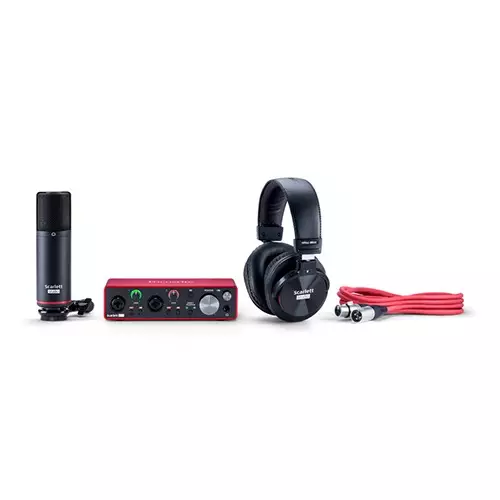 Focusrite Scarlett 2i2 Studio 3rd Gen USB Audio Interface and Recording Bundle - 2