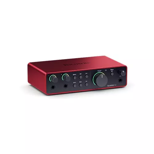 Focusrite Scarlett 2i2 Studio 4th Gen USB Audio Interface Combo - 1