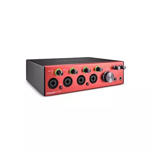Focusrite Clarett+ 4Pre 18x8 Type-C Audio Interface - 1