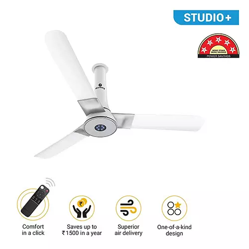 Atomberg Studio+ AT-106 48 Inch BLDC Ceiling Fan With Remote - 1