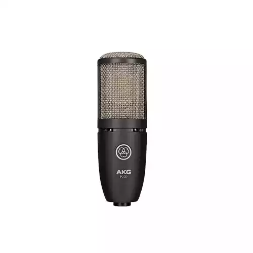 AKG P220 High-Performance Large Diaphragm True Condenser Black Microphone
